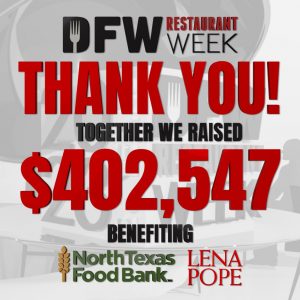 | DFW Restaurant Week